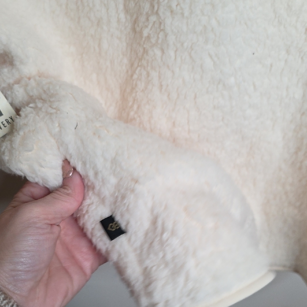 New With Tags!!! Legend Discovery Cream Teddy Jacket Sz Medium - Picture 7 of 9